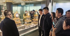 【市城市燃熱集團富泰熱力】觀賞精美文物 厚植家園情懷 光明分公司、長輸公司黨支部組織黨員參觀“鐘鳴盛世”展